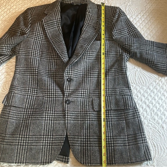 Vintage Kuppenheimer Wool Blazer | Oversized Plaid Boyfriend Fit | M/L 🇺🇸 - Picture 5 of 9